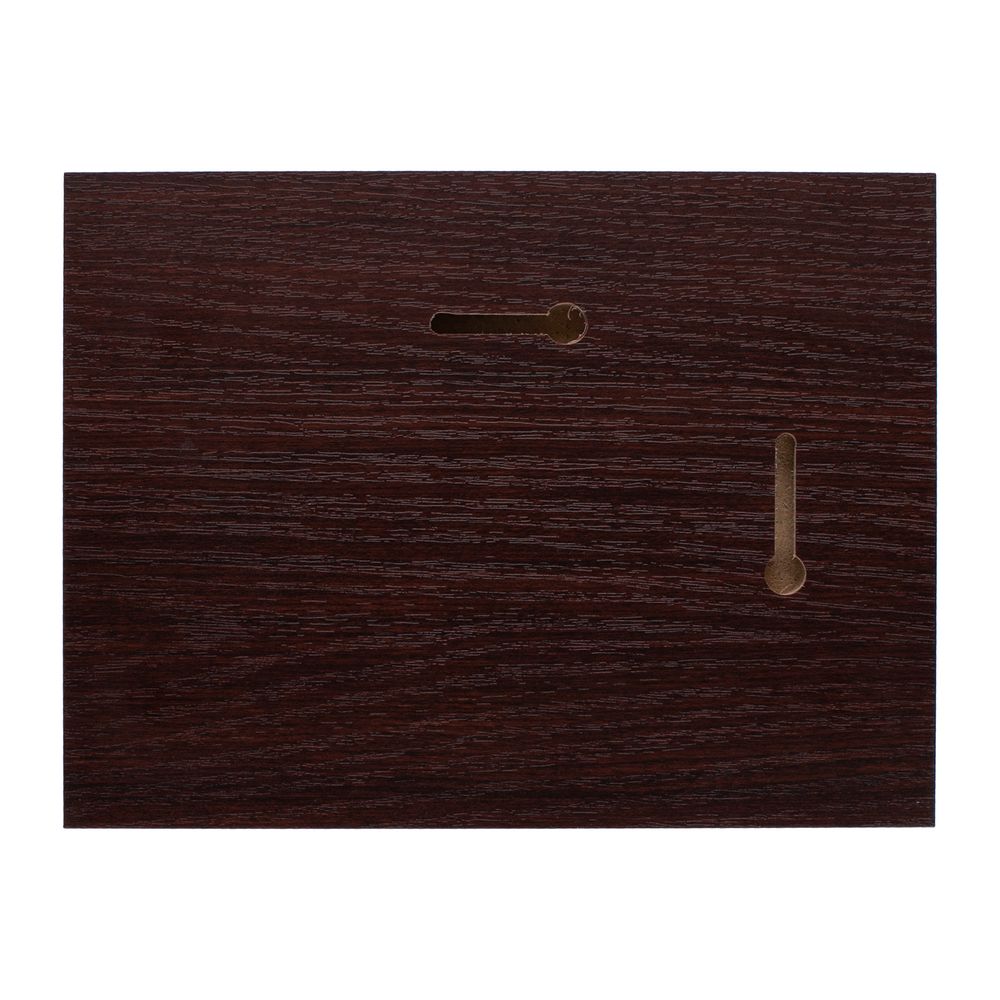 Плакетка Plaque, малая, венге с пластиной - фото 24