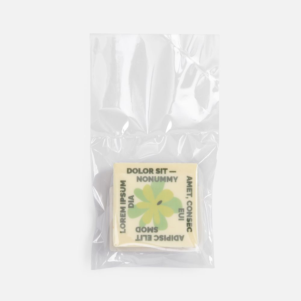 Печенье Dream White в белом шоколаде, квадрат - фото 12