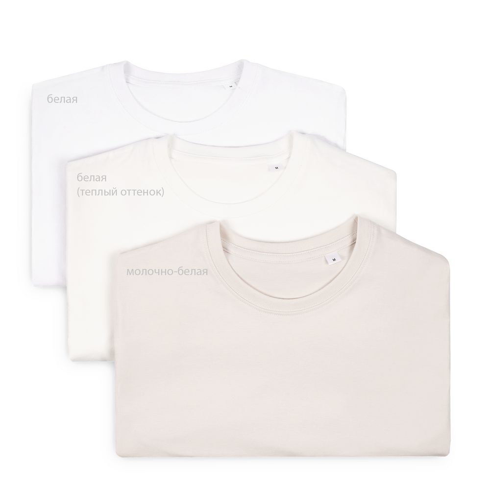 Футболка T-Bolka 160, белая (теплый оттенок), размер M - фото 12