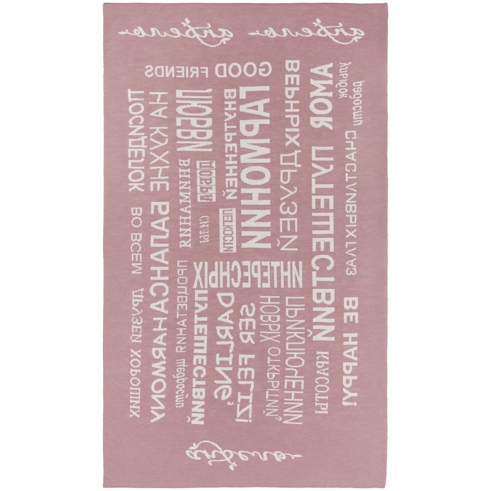 Плед на заказ Tricksy Net Light, S, полушерсть - фото 4