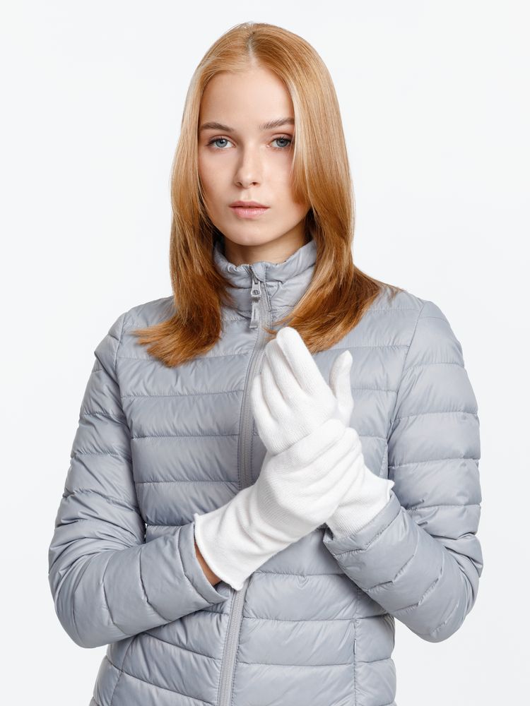 Перчатки Alpine удлиненные белые - фото 3