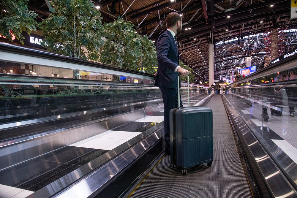 Чемодан Santiago M, темно-синий - фото 9