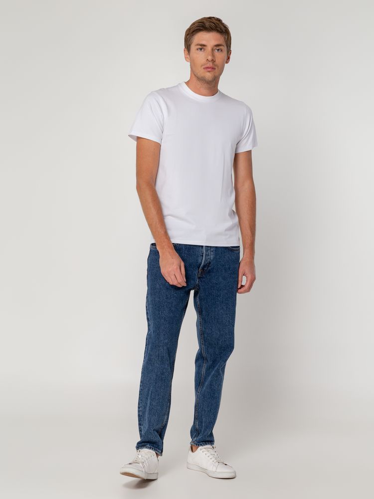 Футболка мужская T-bolka Stretch, белая - фото 7