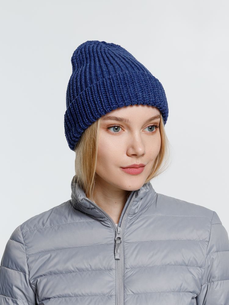 Шапка Nordkyn, синий меланж - фото 3