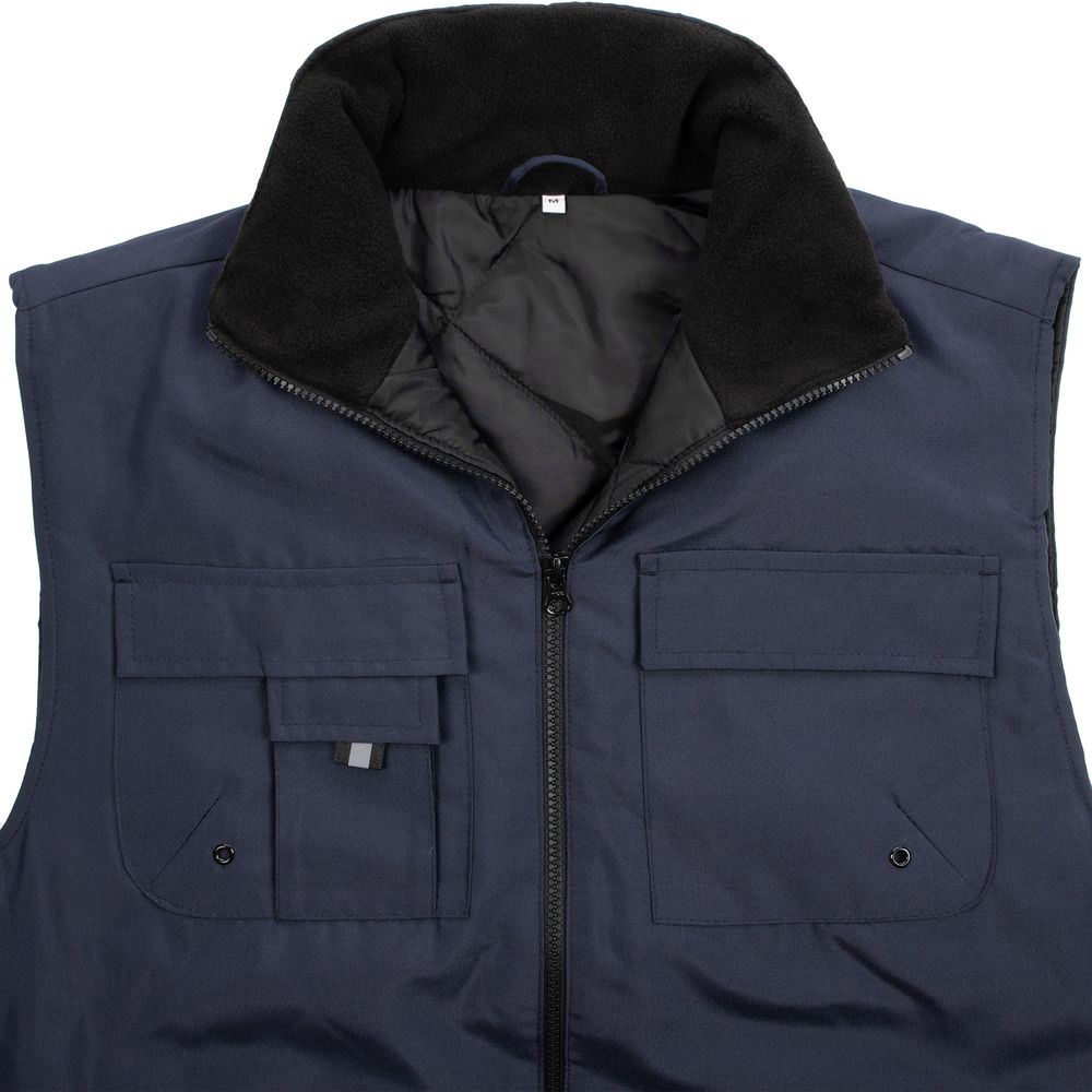 Жилет мужской Stockholm темно-синий - фото 4