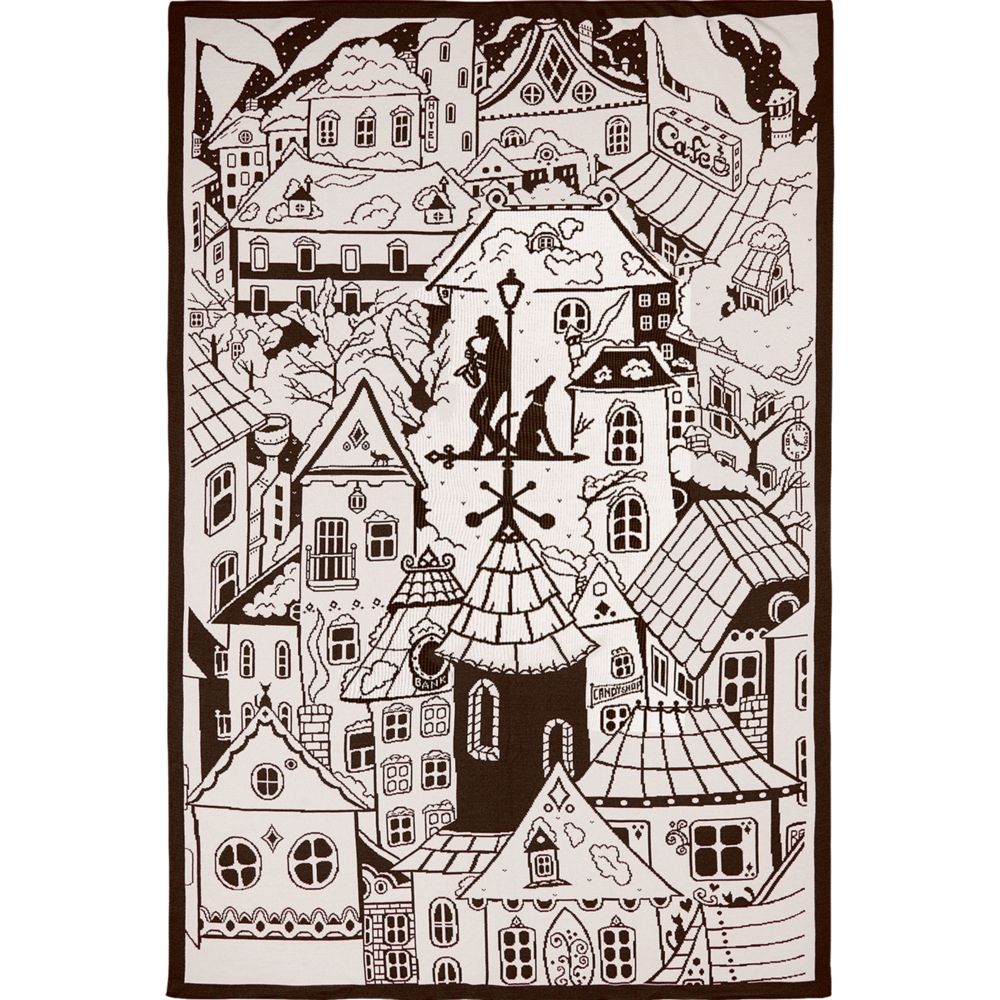 Плед на заказ Tricksy Net, 2 цвета, S, акрил - фото 9