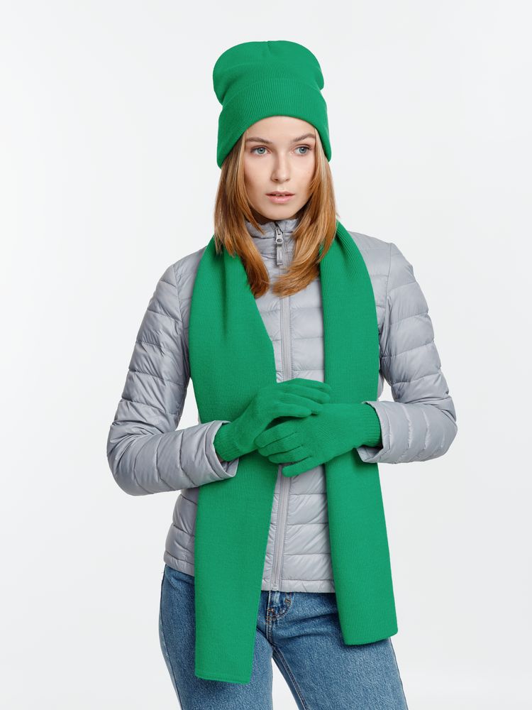 Перчатки Urban Flow зеленые - фото 6