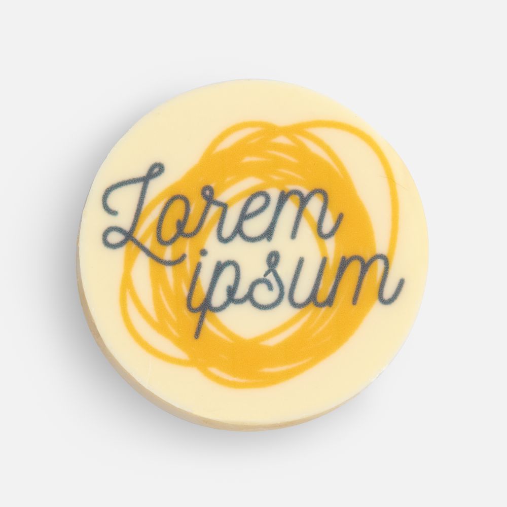 Печенье Dream White в белом шоколаде, круг - фото 2