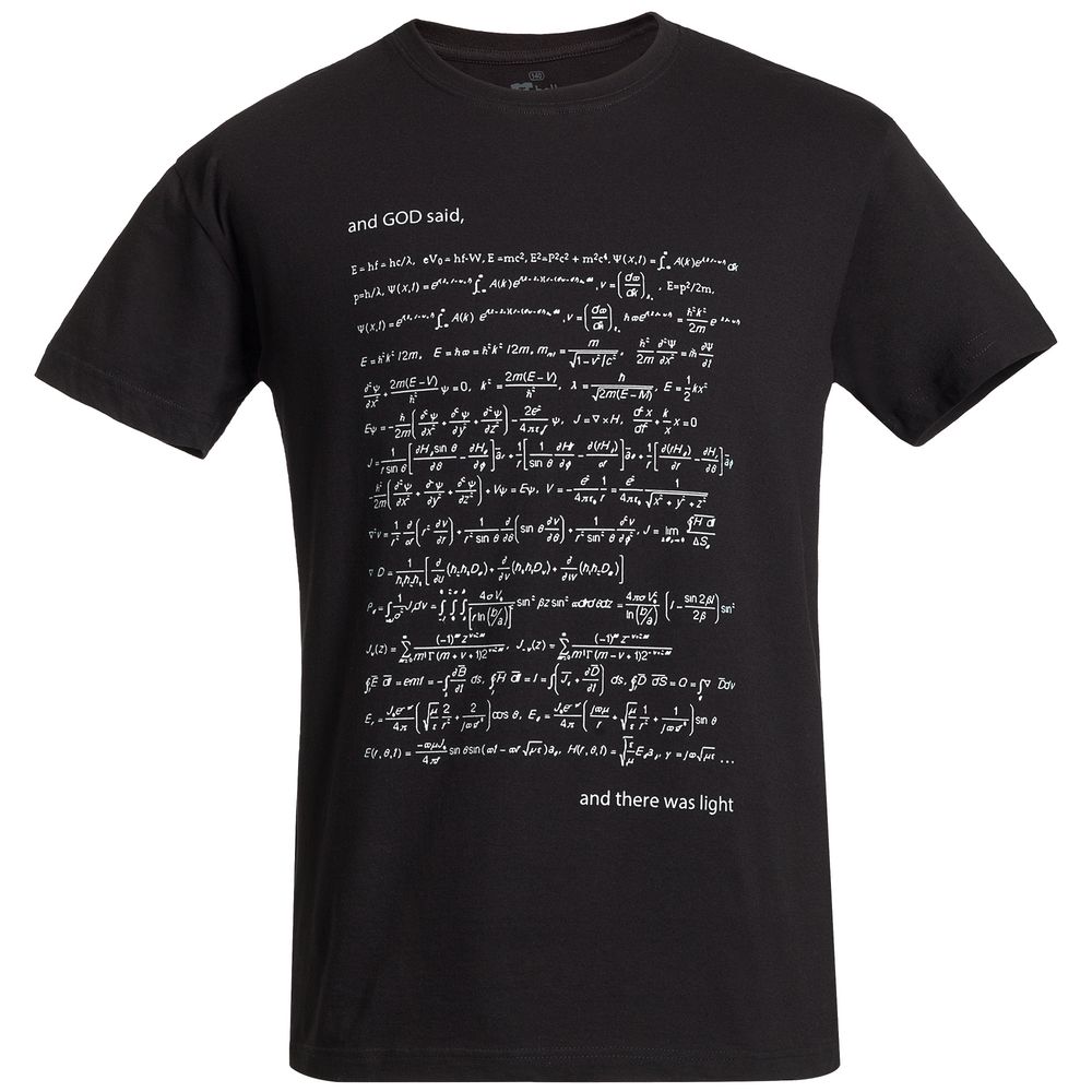 Футболка мужская Да будет свет со светящимся принтом размер XL - фото 2