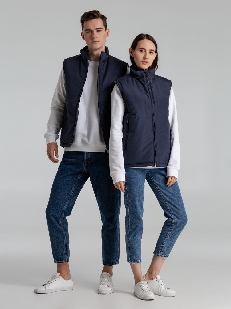 Жилет светоотражающий Lattvind темно-синий, размер XS - фото 17