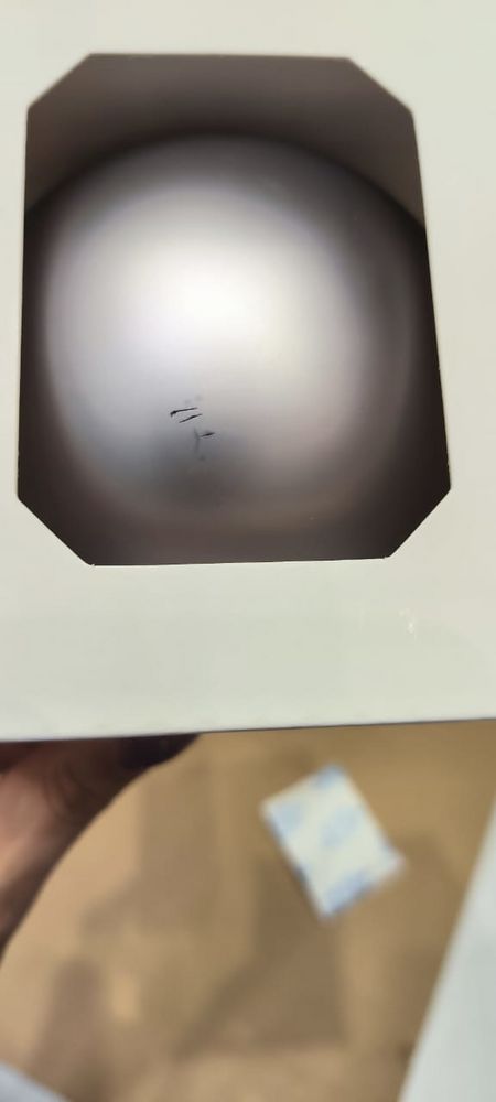 Оформительский шар Finery, 10 см, матовый серебристый - фото 4