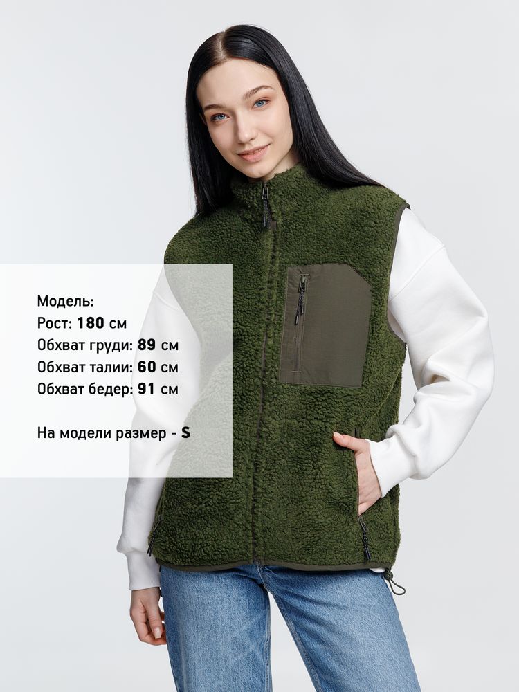 Жилет унисекс Fury BW хаки - фото 4