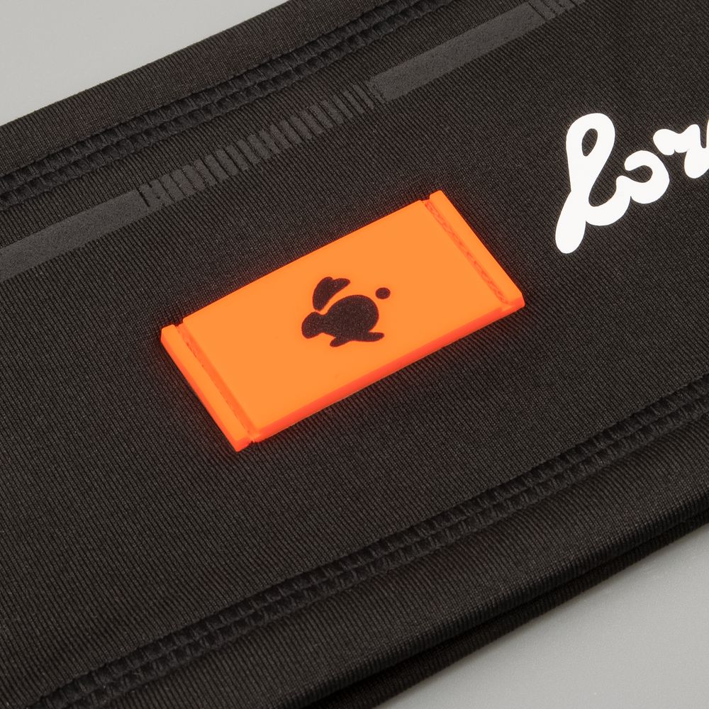 Лейбл из ПВХ Dzeta XS оранжевый неон - фото 6