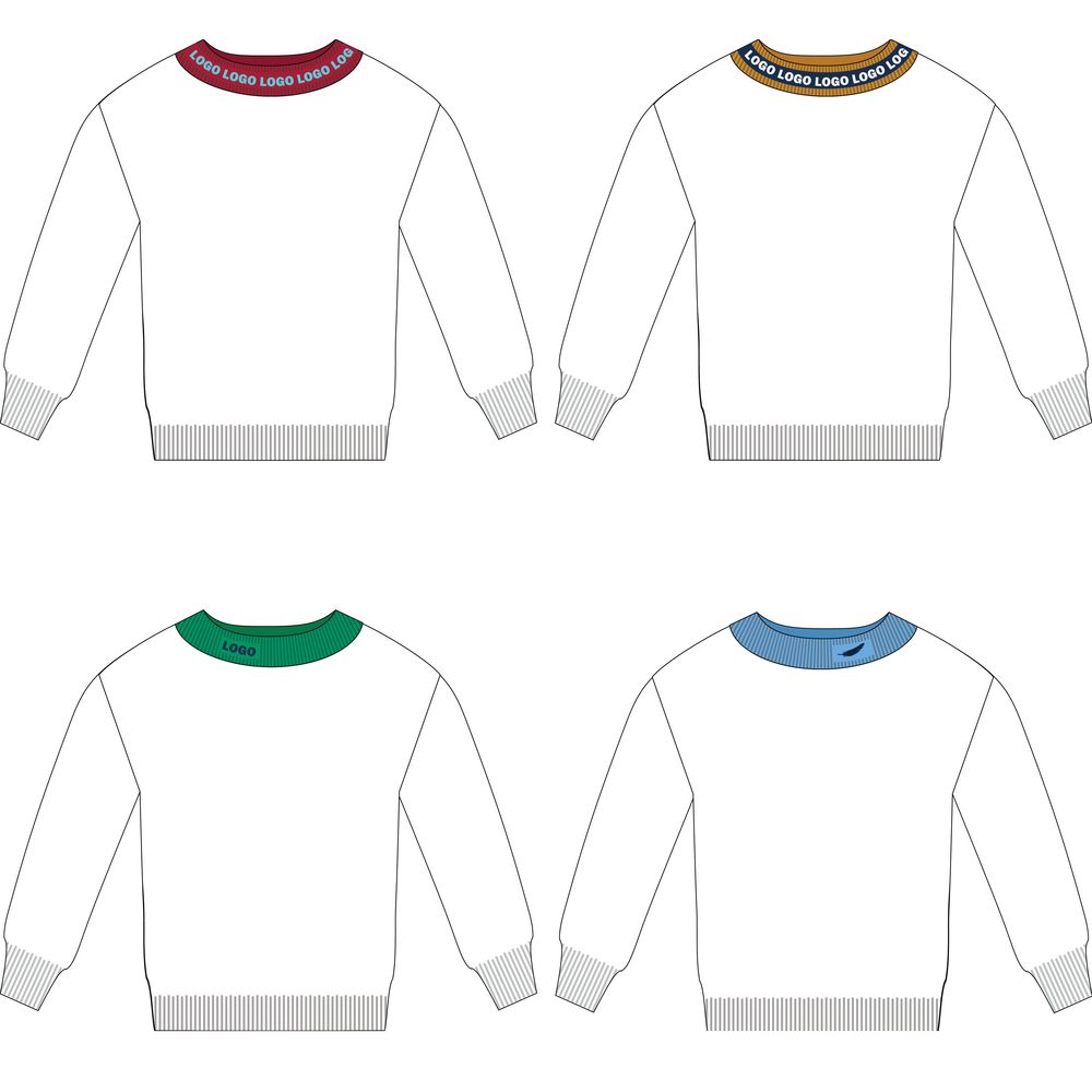 Вязаная горловина на заказ Puno