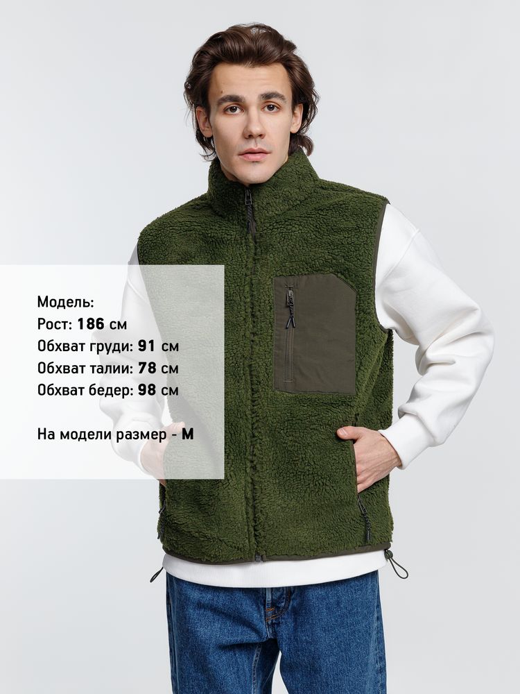 Жилет унисекс Fury BW хаки - фото 8