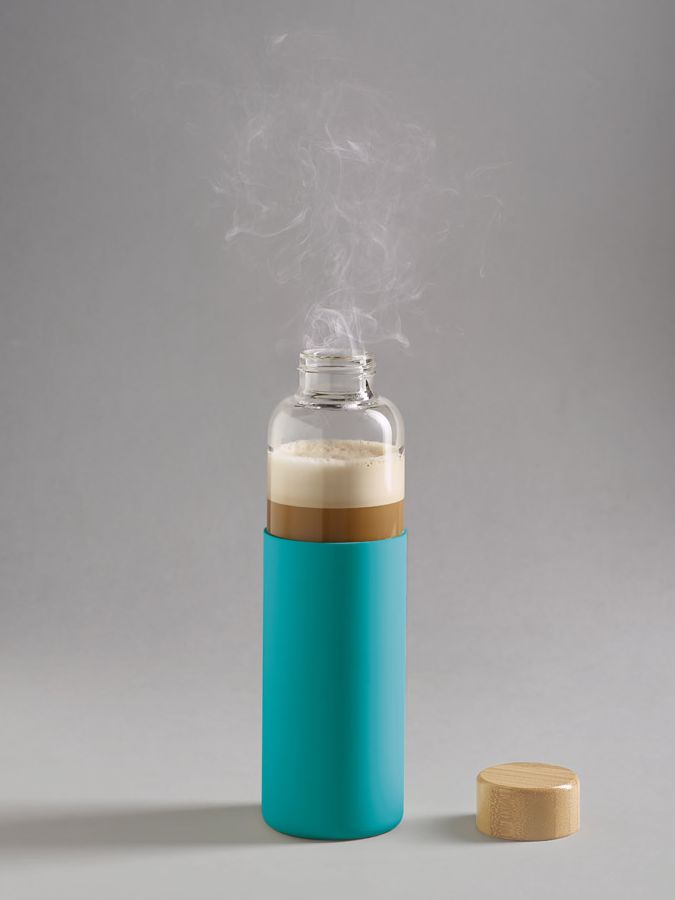 Бутылка для воды Dakar, прозрачная с бирюзовым - фото 6