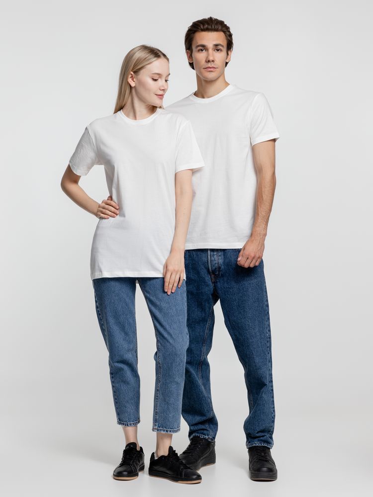 Футболка T-Bolka 160, белая (теплый оттенок), размер M - фото 11