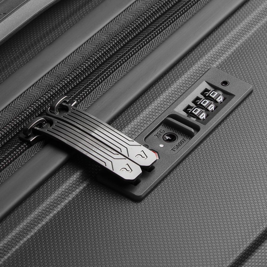 Чемодан Butterfly L, серый - фото 10