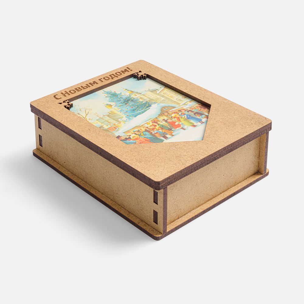 Деревянные флажки «Праздничные мотивы» - фото 3