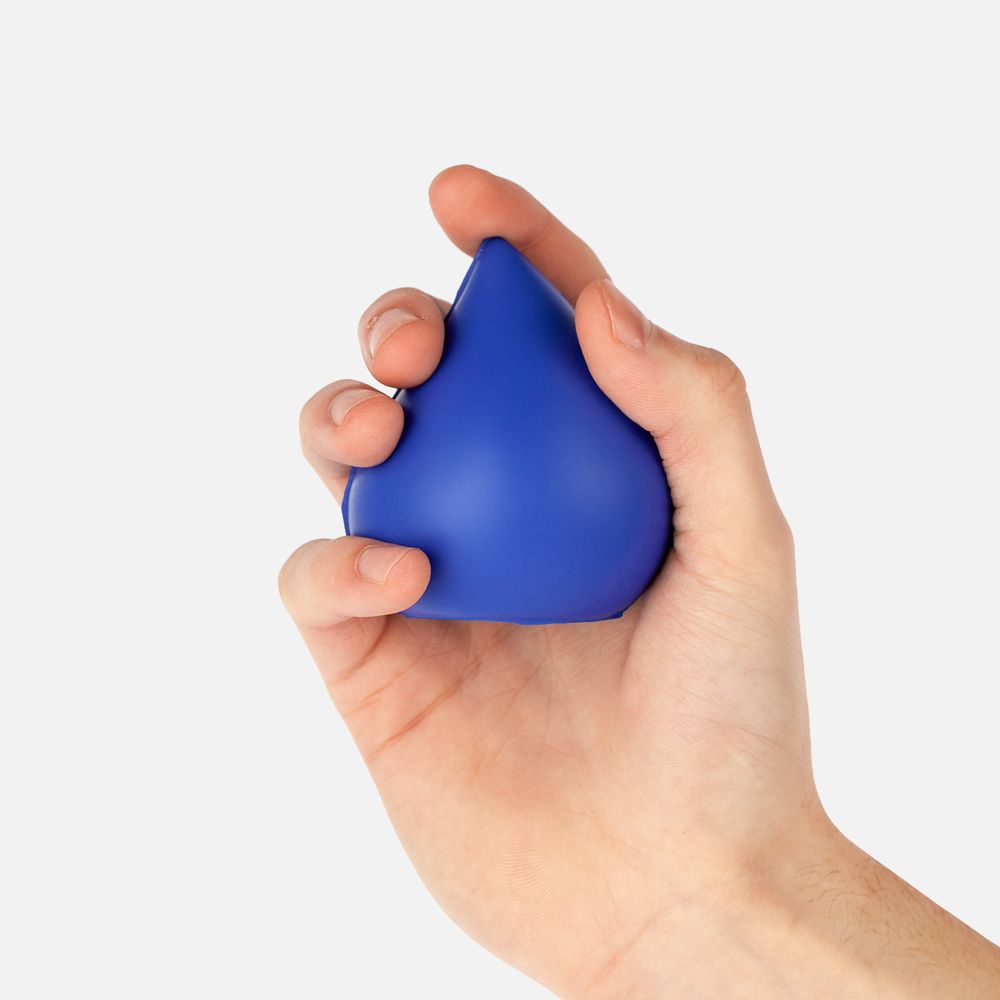 Антистресс «Капля», синий - фото 3