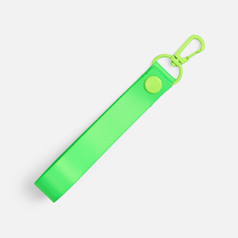 Застежка-карабин Snap Hook, M, желтый неон - фото 6