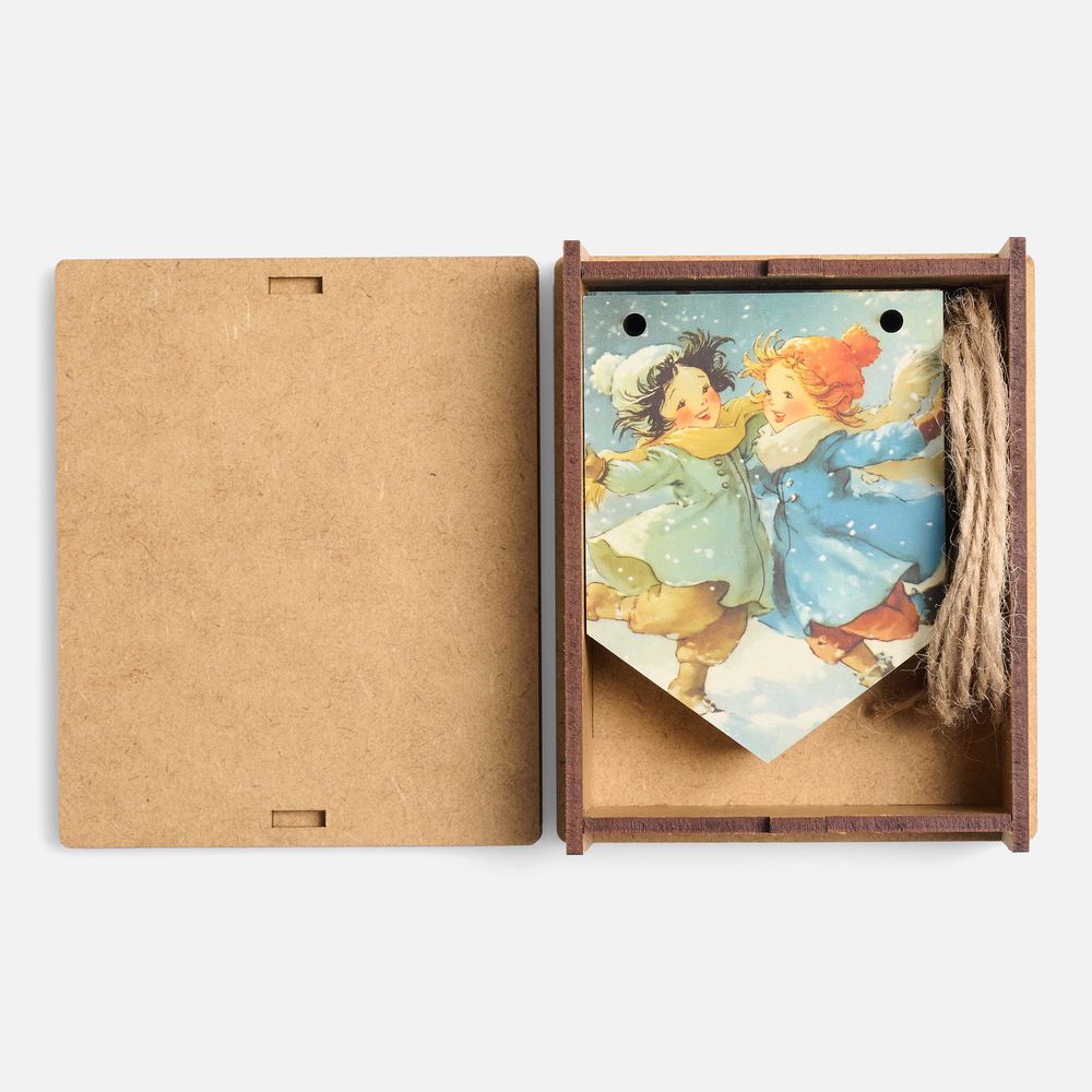 Деревянные флажки «Праздничные мотивы» - фото 4