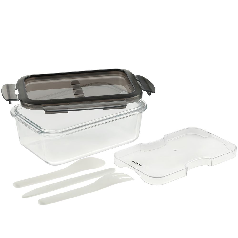 Ланчбокс Hard Work, серый - фото 4