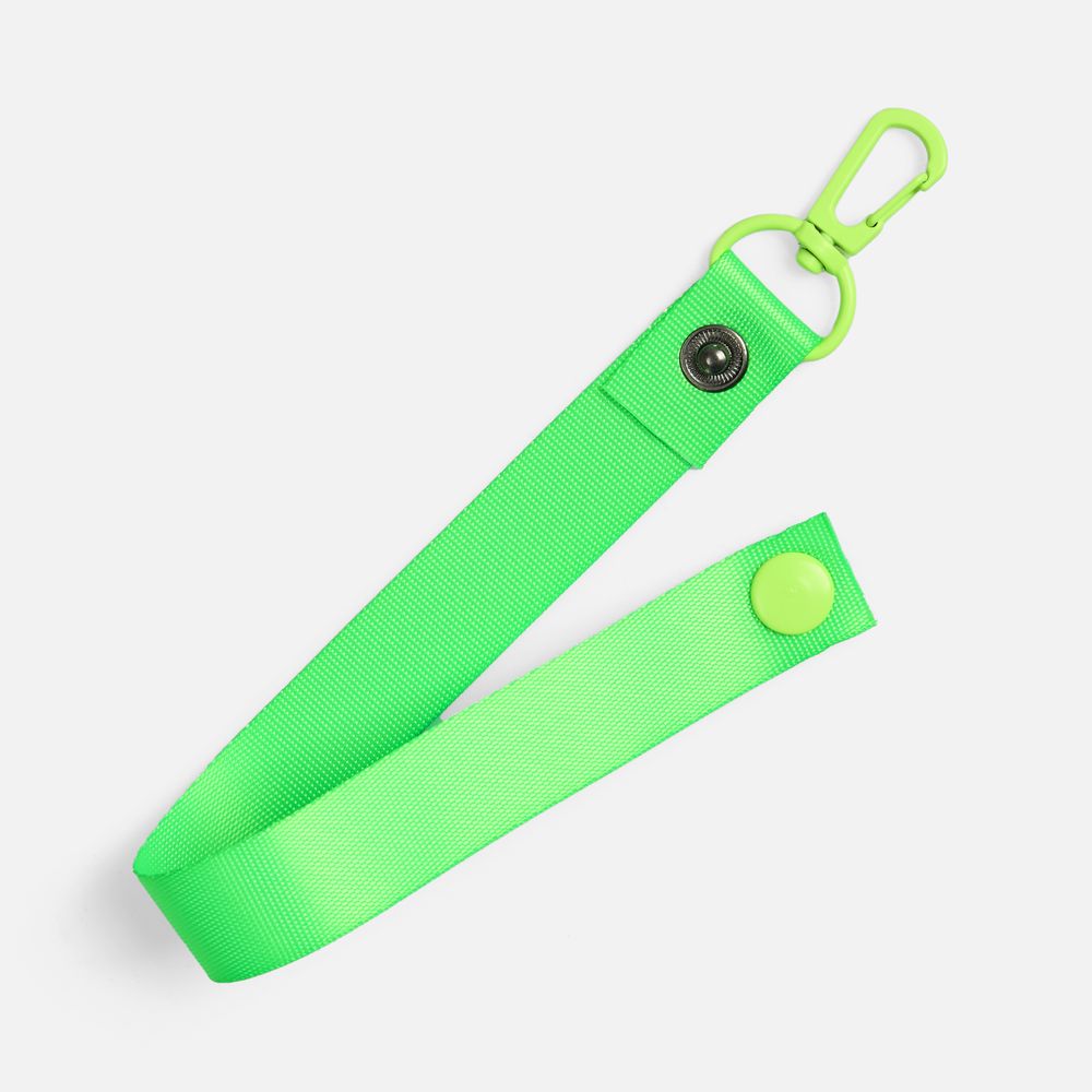 Застежка-карабин Snap Hook, M, желтый неон - фото 7