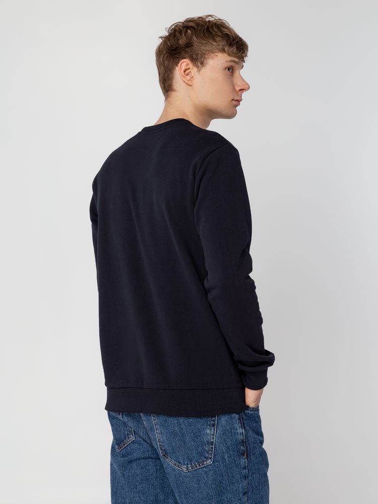 Толстовка Unit Toima Heavy, темно-синяя - фото 8