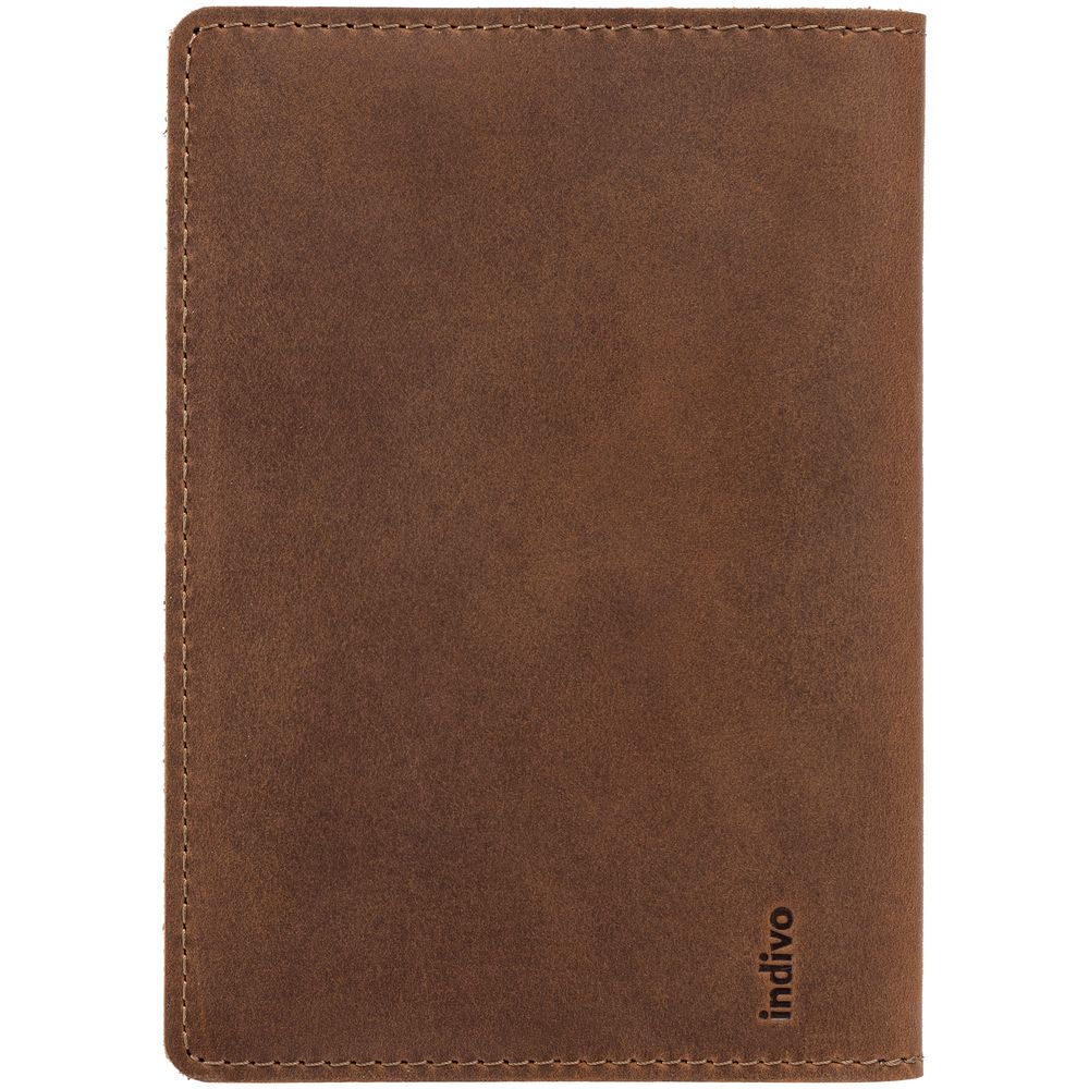 Обложка для паспорта inStream, коричневая - фото 2