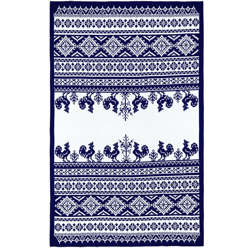 Плед на заказ Tricksy Net, 2 цвета, S, акрил - фото 6