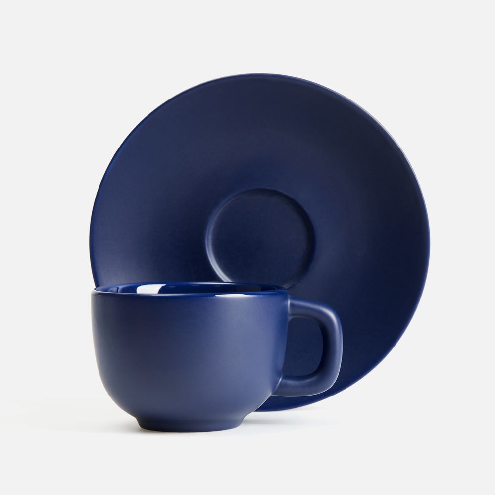 Чайная пара Stansa темно-синяя - фото 2