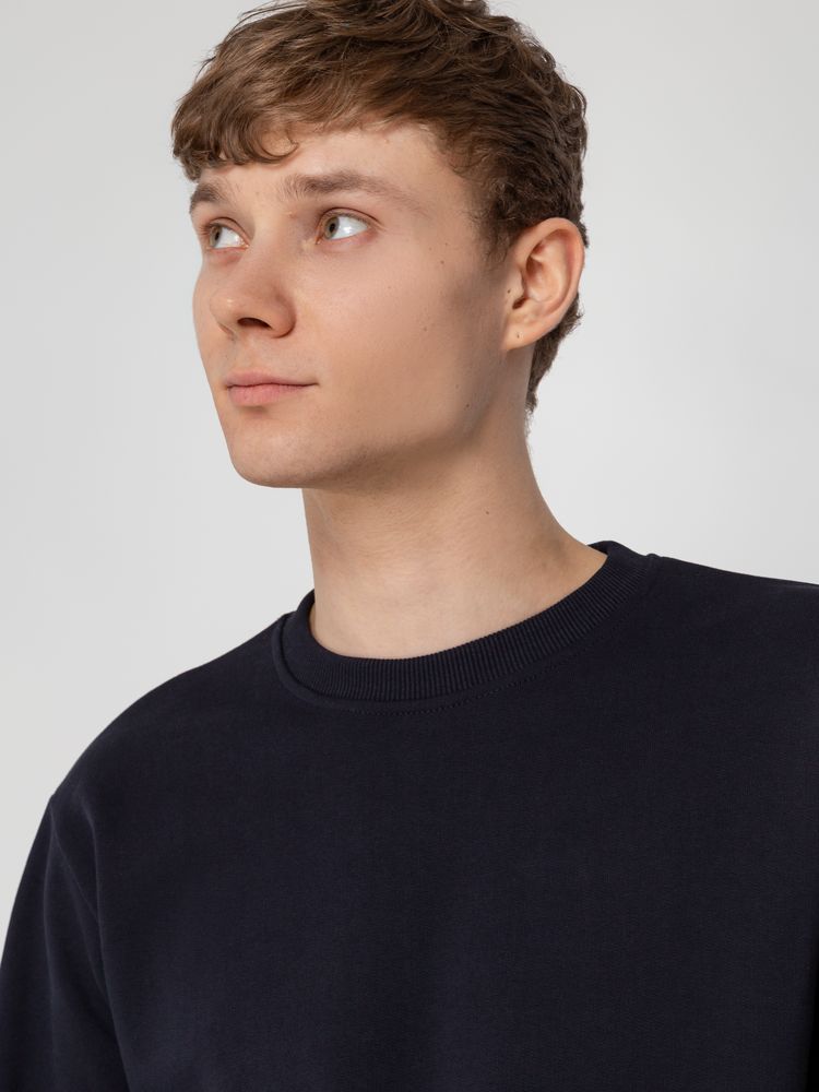 Толстовка Unit Toima Heavy, темно-синяя - фото 9