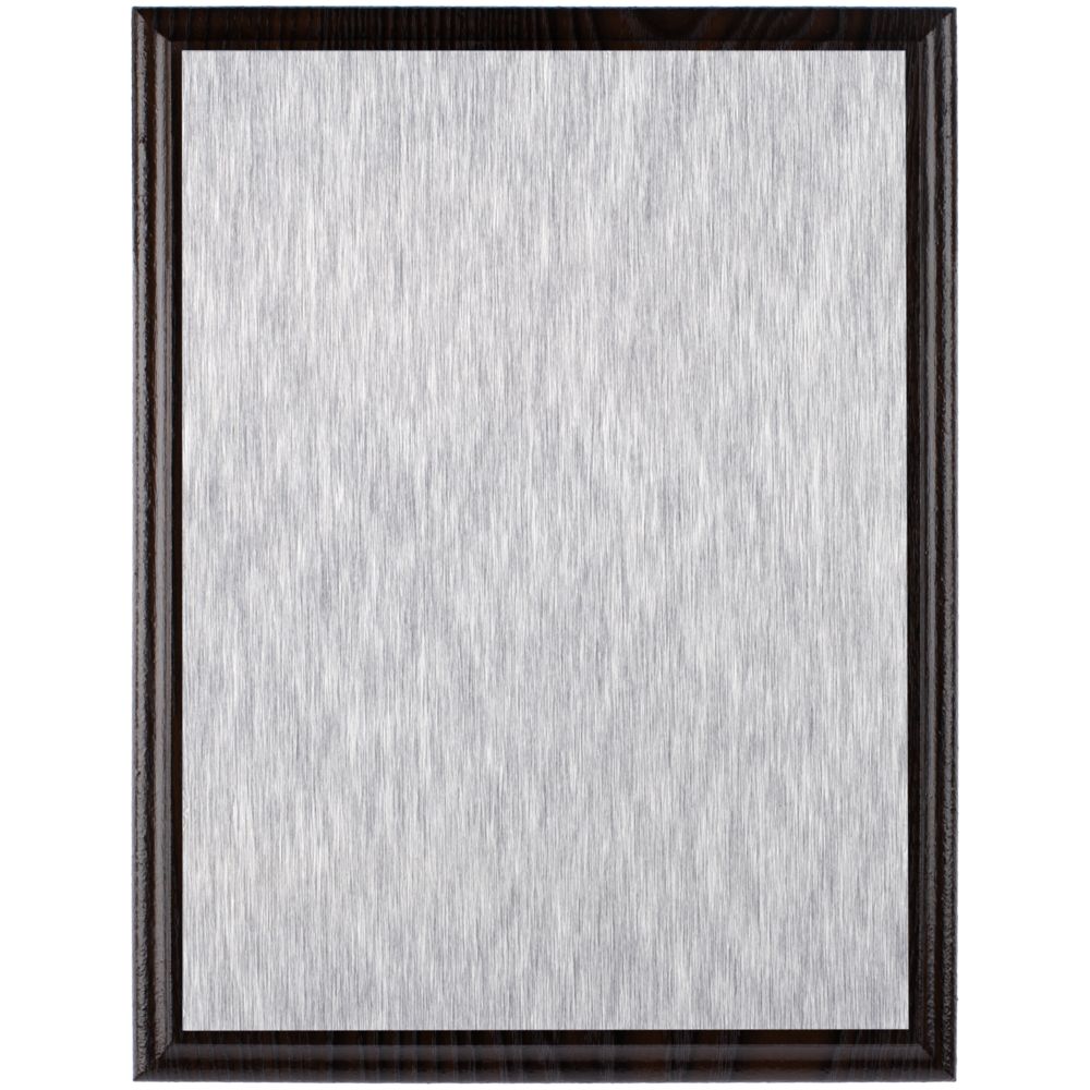 Плакетка Plaque, большая, венге с пластиной - фото 13