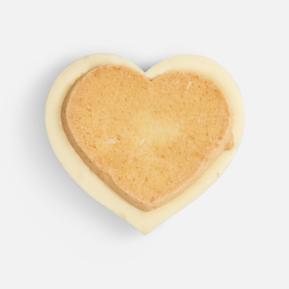 Печенье Dream White в белом шоколаде, сердце - фото 8
