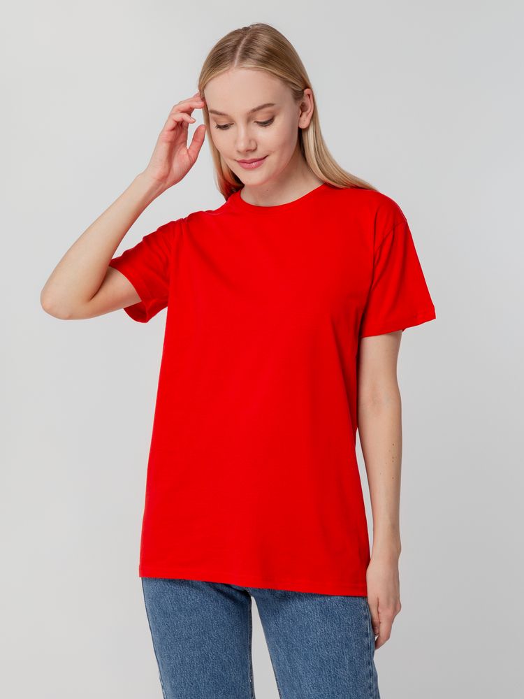 Футболка унисекс T-bolka 140, красная - фото 6