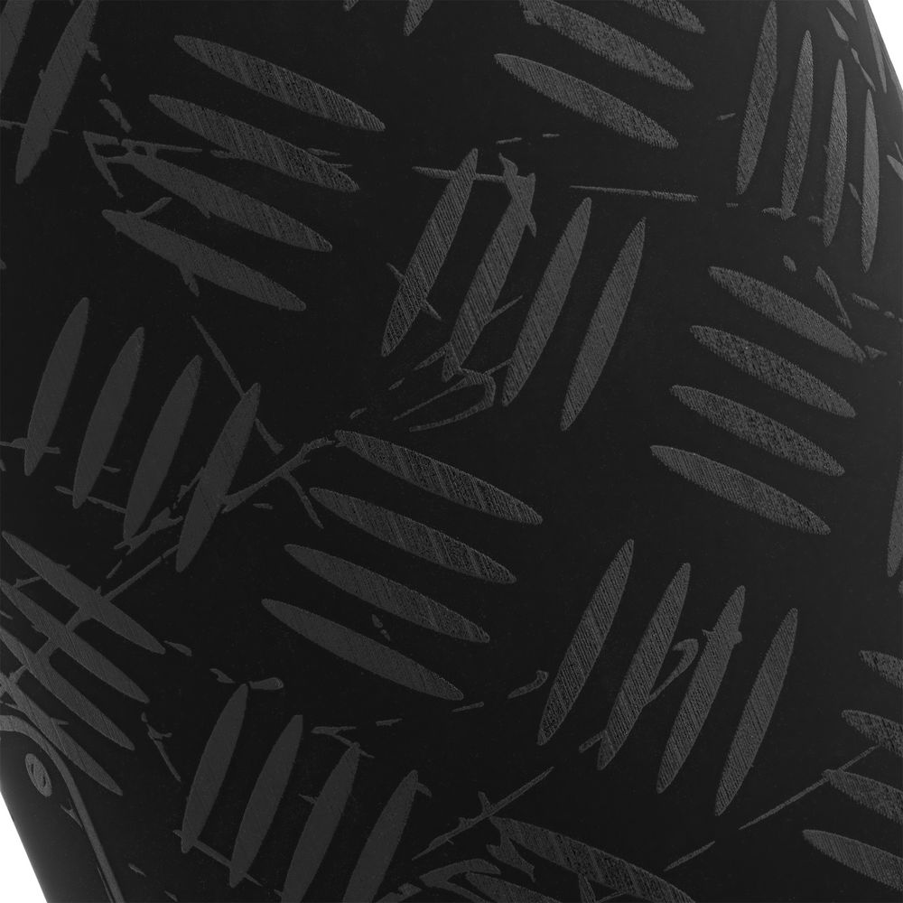 Термобутылка Hard Work Black, черная - фото 4