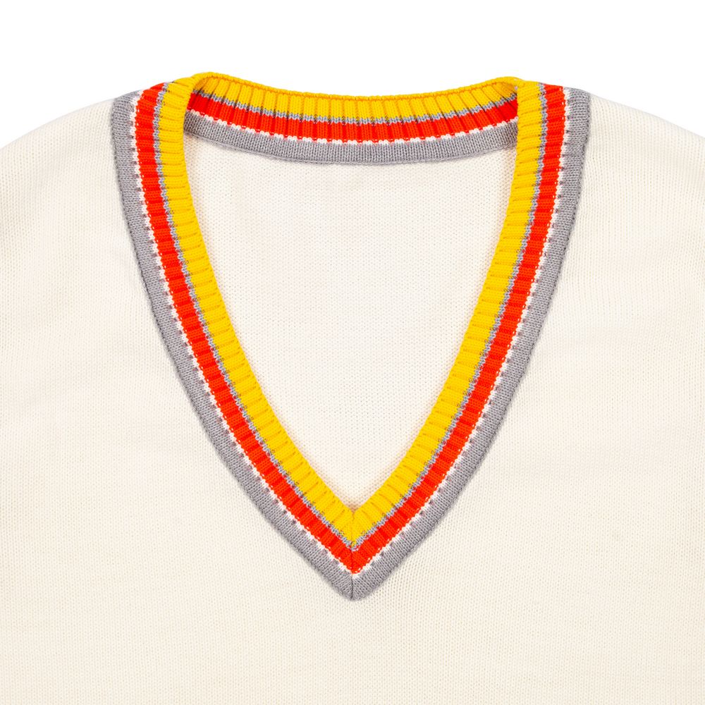 Жилет оверсайз унисекс Cornell в сумке, молочно-белый, размер S/M - фото 3