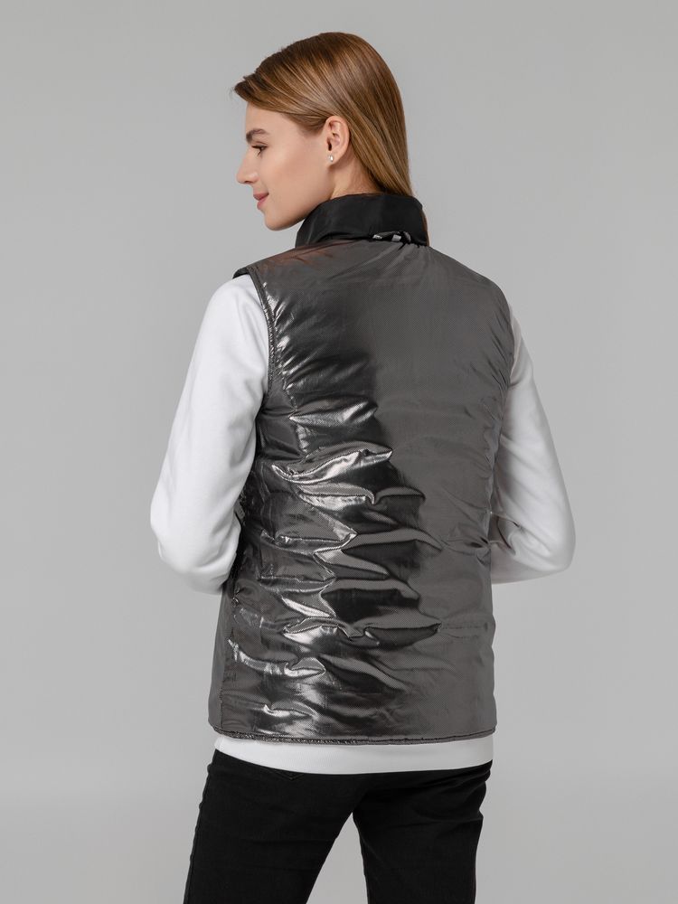 Жилет двусторонний Climb, черный - фото 11