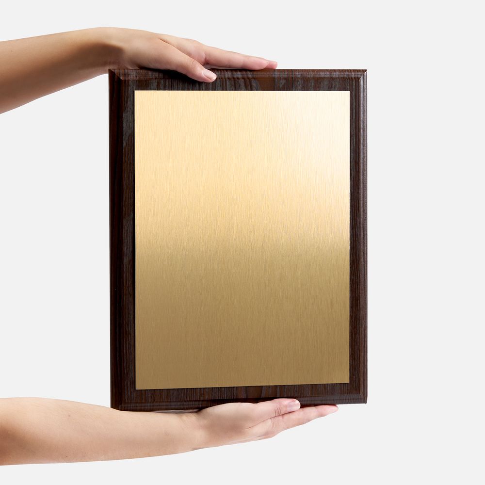 Плакетка Plaque XL, венге с пластиной - фото 13