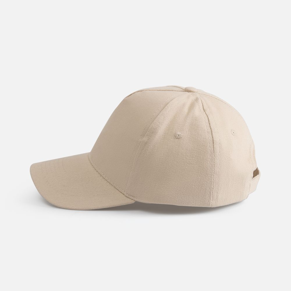 Бейсболка Long Beach, бежевая - фото 3