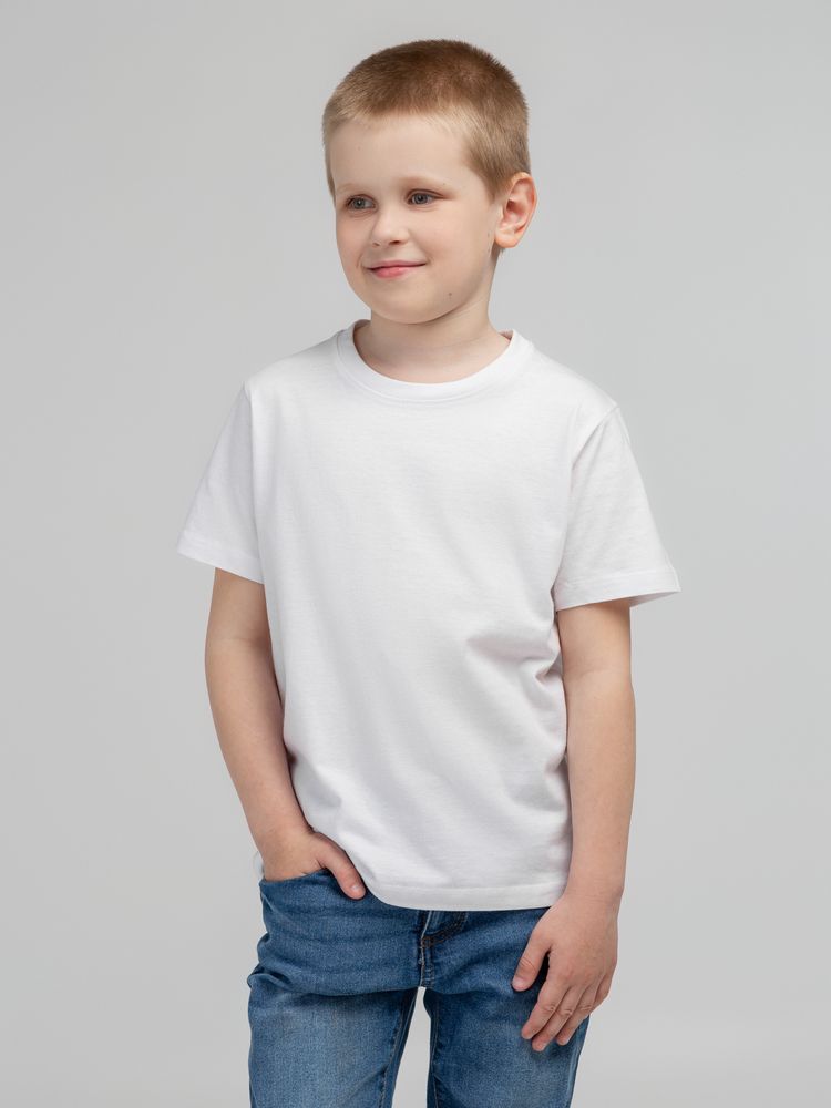 Футболка детская Regent Kids 150 белая, на рост 96-104 см (4 года) - фото 3