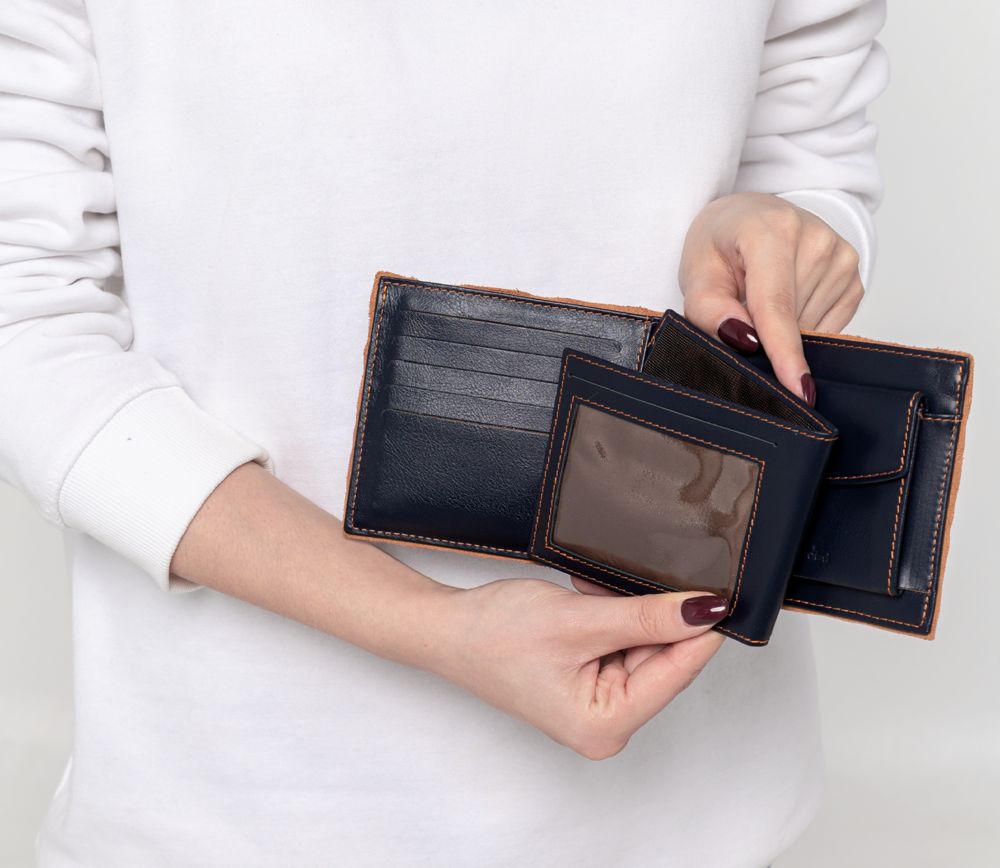 Портмоне Palermo, синее - фото 9