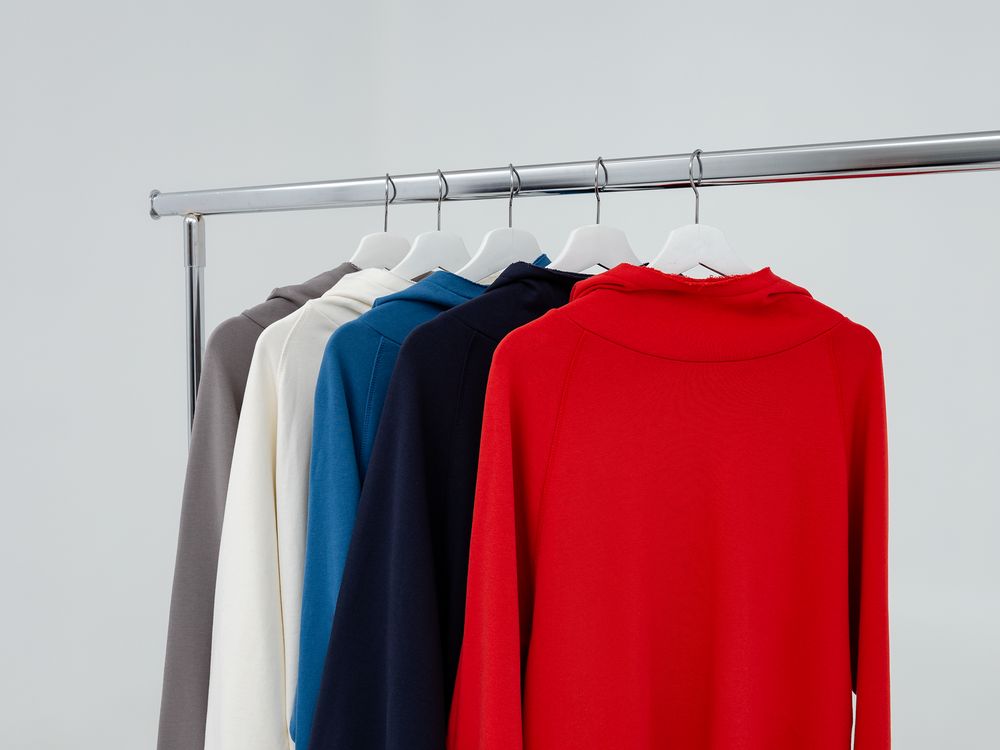 Худи Vozduh, синее, размер S - фото 9