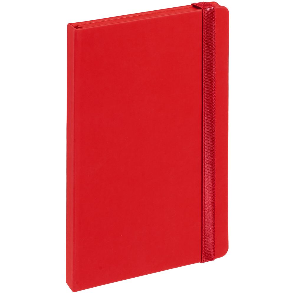 Блокнот Shall, в линейку, красный - фото 2