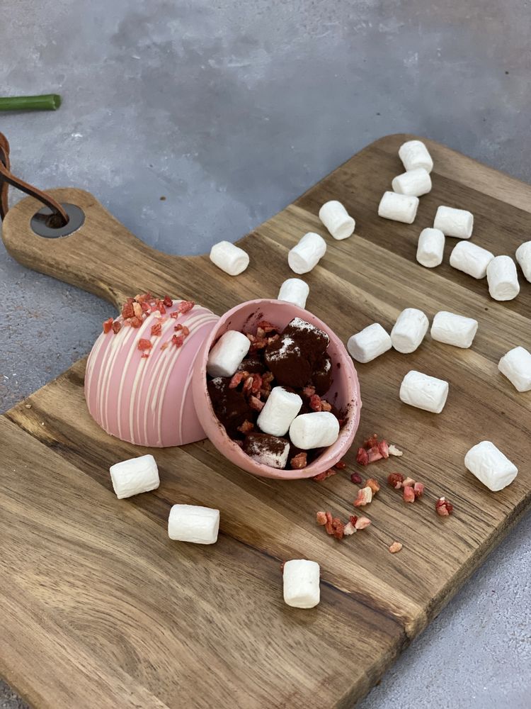 Шоколадная бомбочка «Клубника» - фото 3