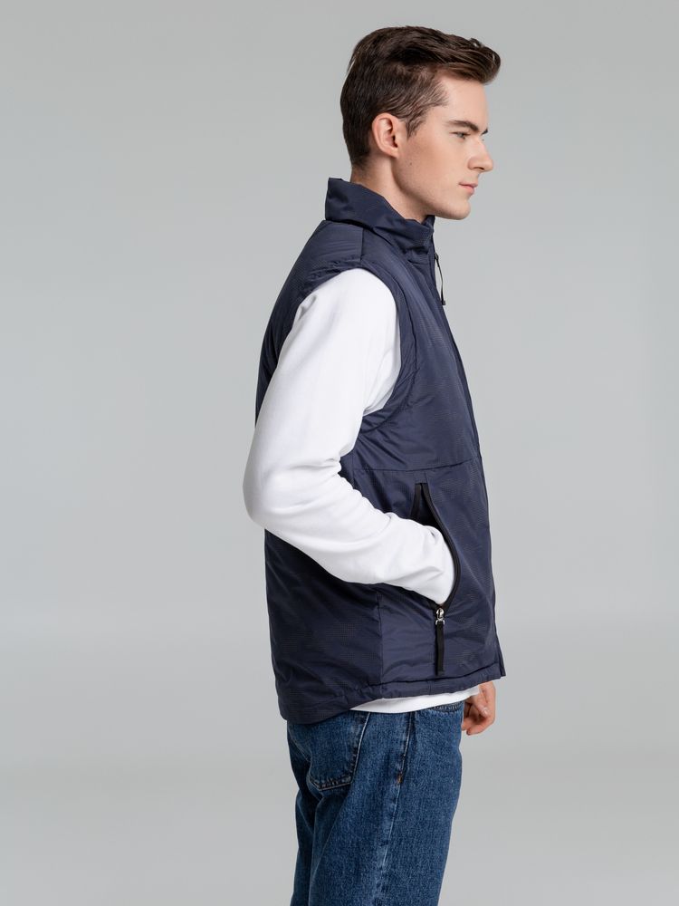 Жилет светоотражающий Lattvind темно-синий, размер XS - фото 14