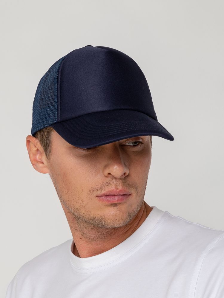 Бейсболка Sunbreaker, темно-синяя - фото 5