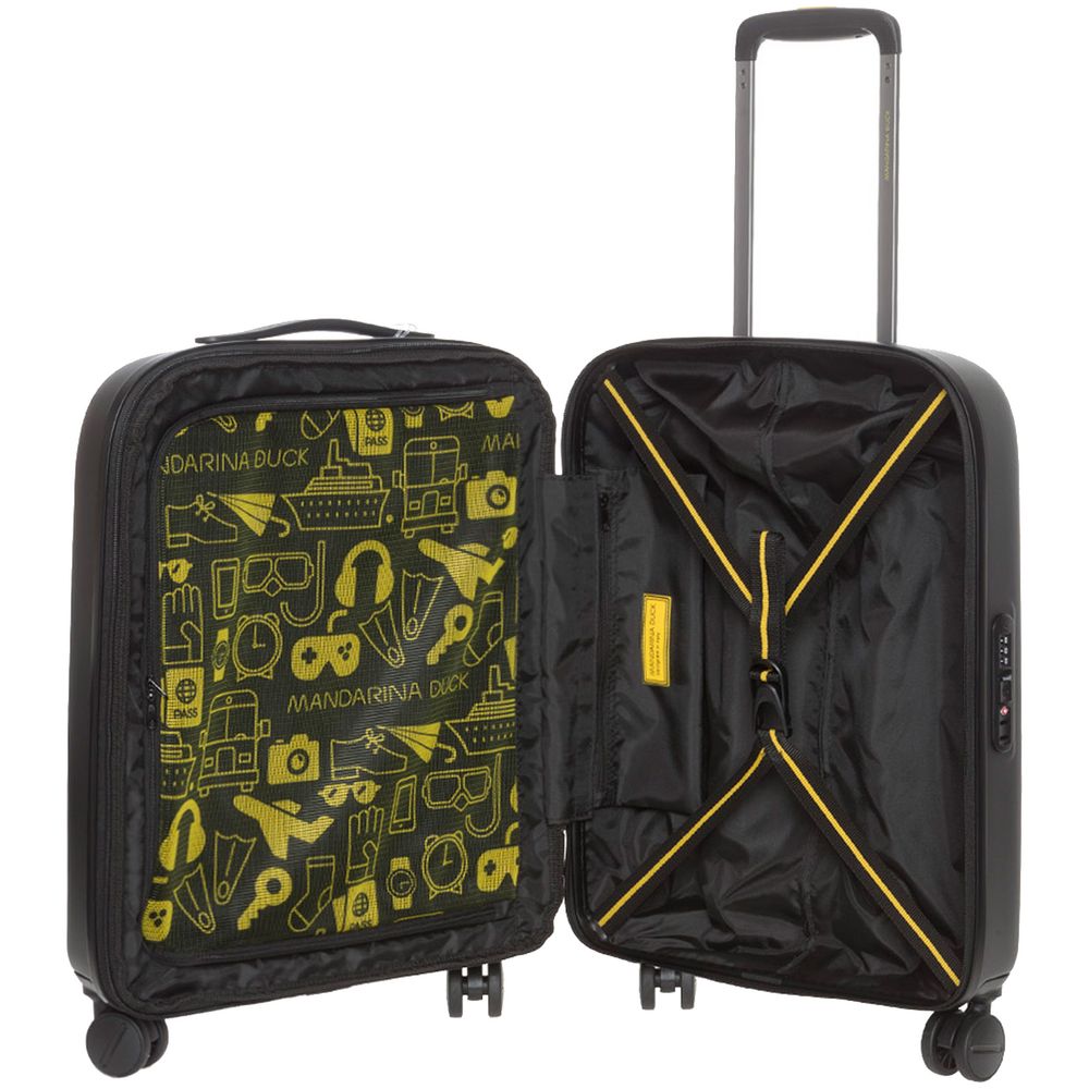 Чемодан Logoduck S, черный - фото 4