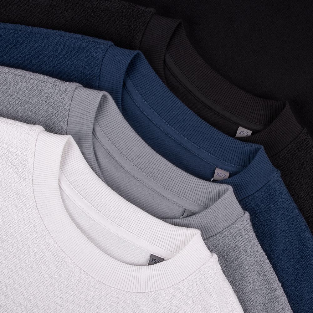 Свитшот оверсайз унисекс Vozduh, молочно-белый, размер M/L - фото 5